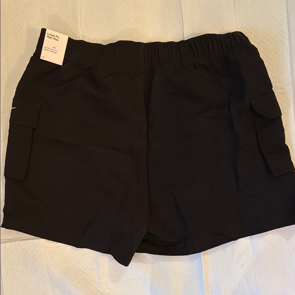 Women’s Nike Black Cargo Shorts